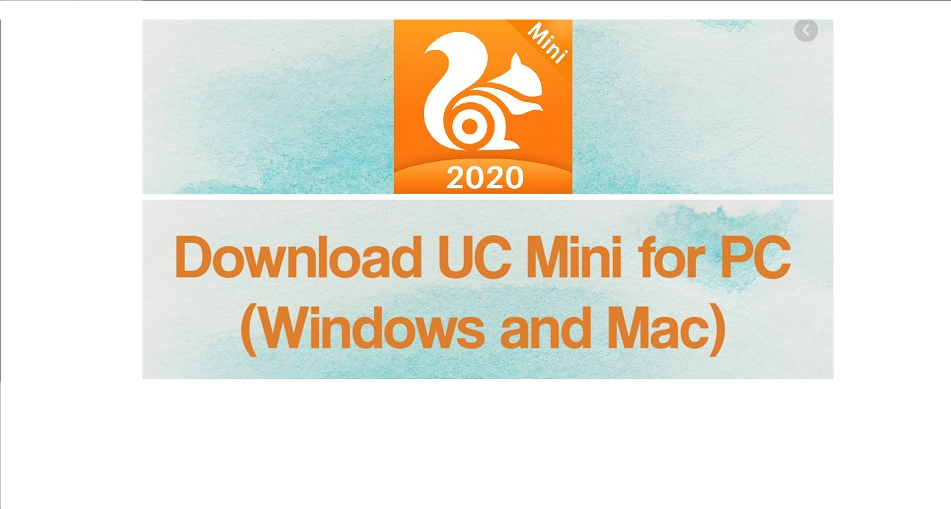 Download UC Browser Mini App